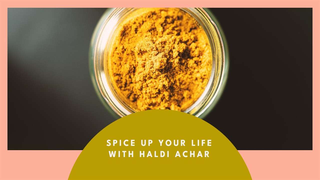 Haldi Achar Recipe